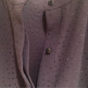 Beautiful "Equipment" sparkle beaded shirt